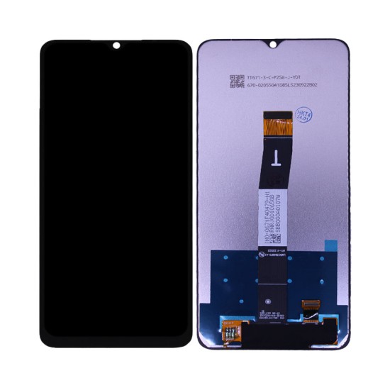 Touch+Display Xiaomi Redmi 12C 2023 Service Pack Black